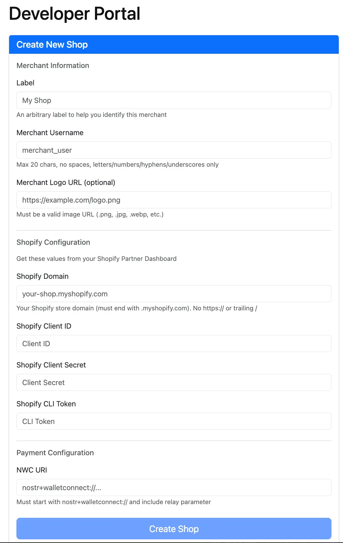 BLFS developer portal
