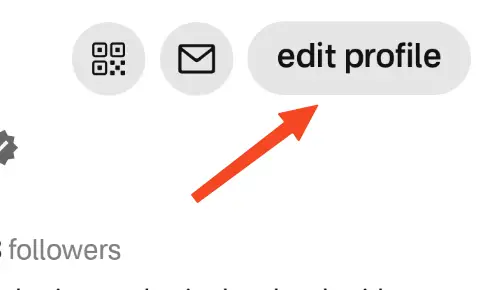 click 'Edit Profile'