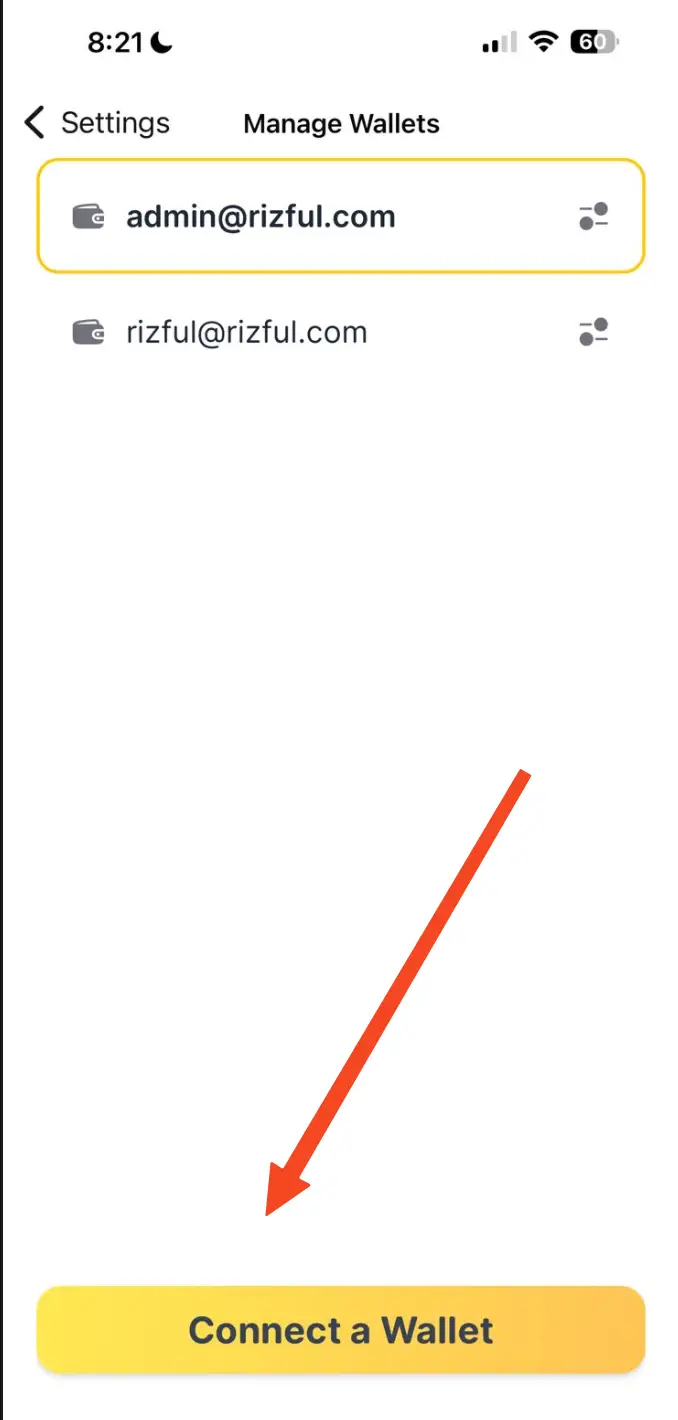 Connect Wallet To Alby Go