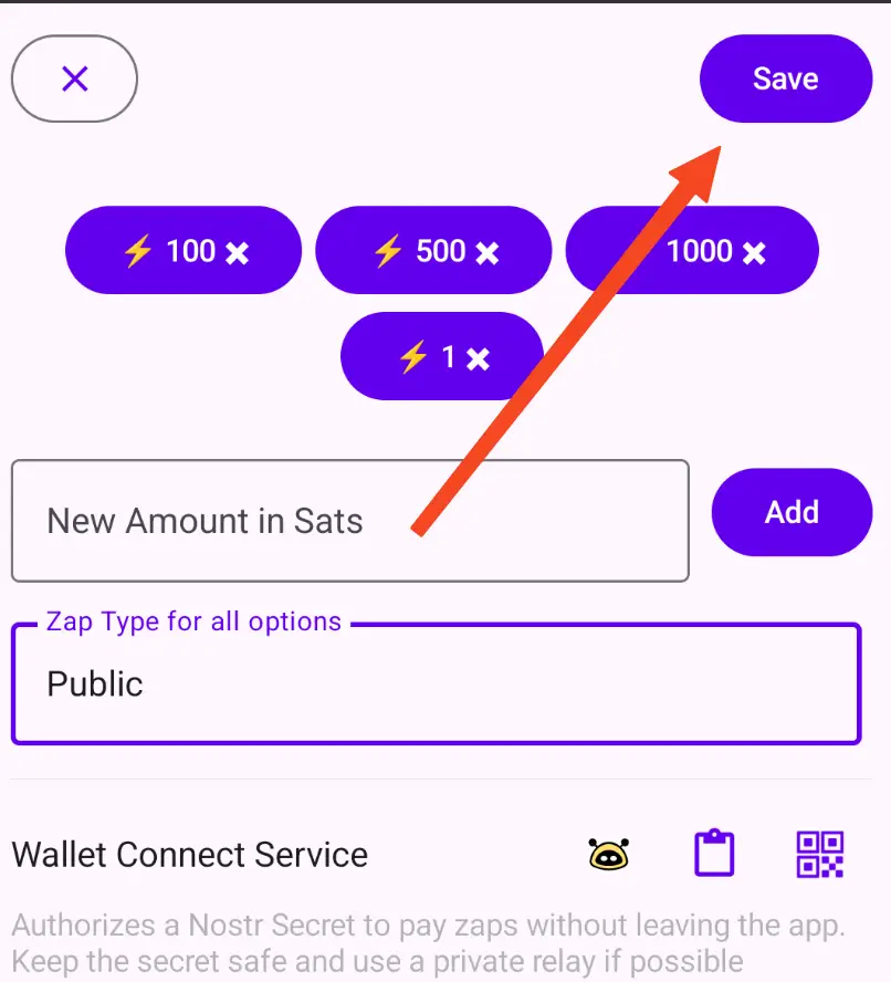 Save your NWC configuration