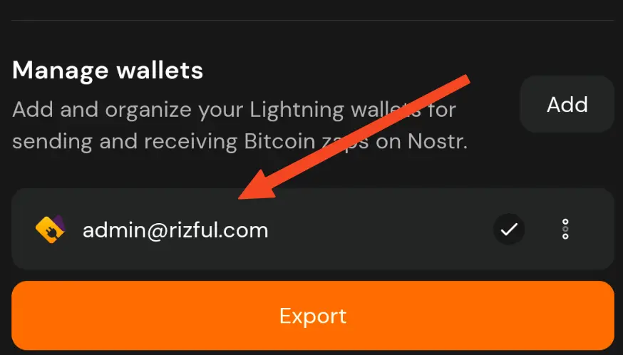 YakiHonne will now show your Rizful wallet is connected
